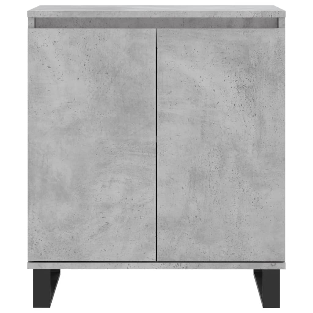 vidaXL Sideboard Concrete Grey 60x35x70 cm Engineered Wood