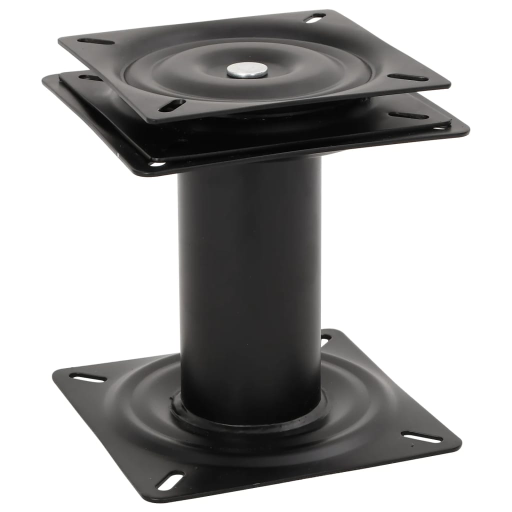 vidaXL Boat Seat Pedestal with 360° Seat Swivel Steel