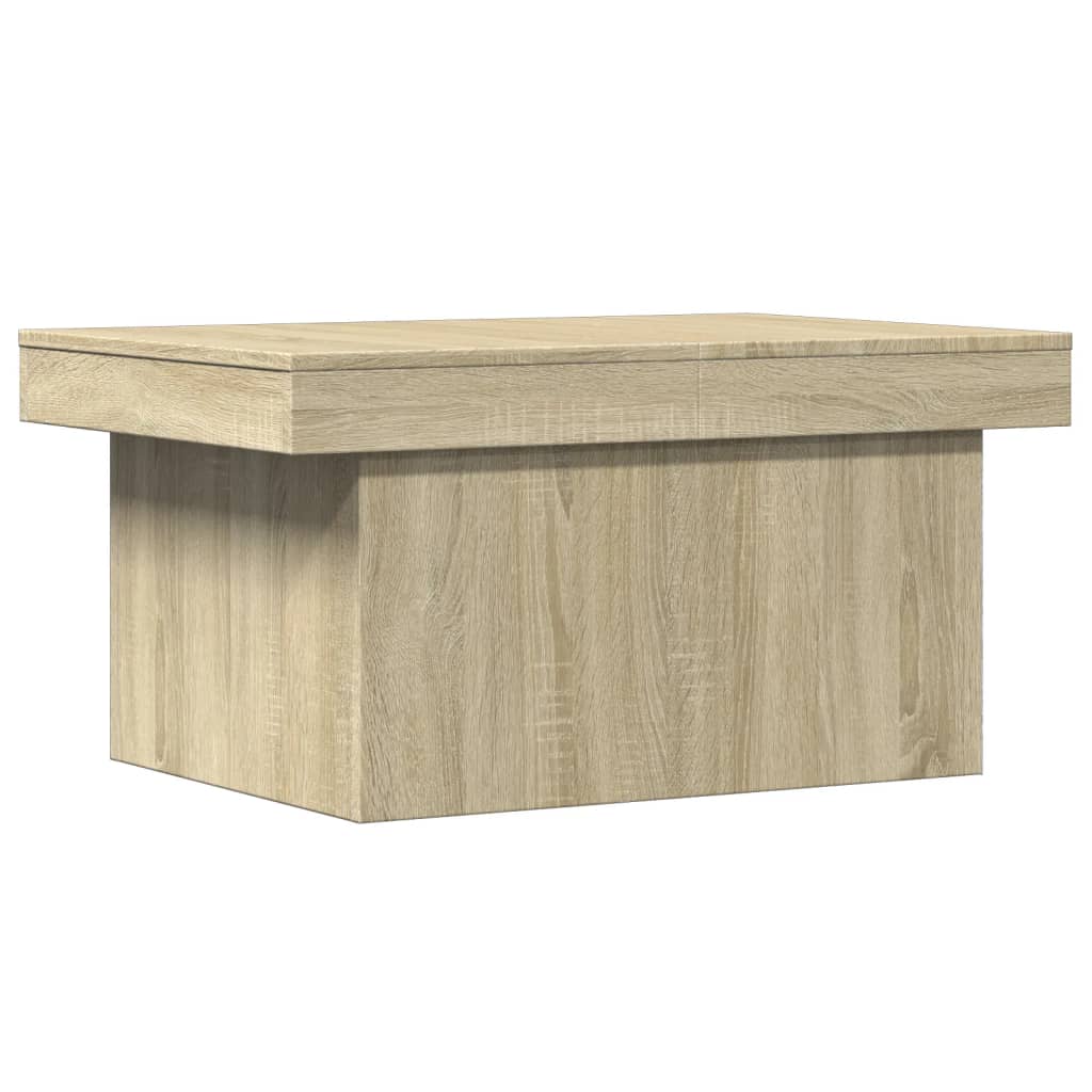 vidaXL Coffee Table Sonoma Oak 100x55x40 cm Engineered Wood