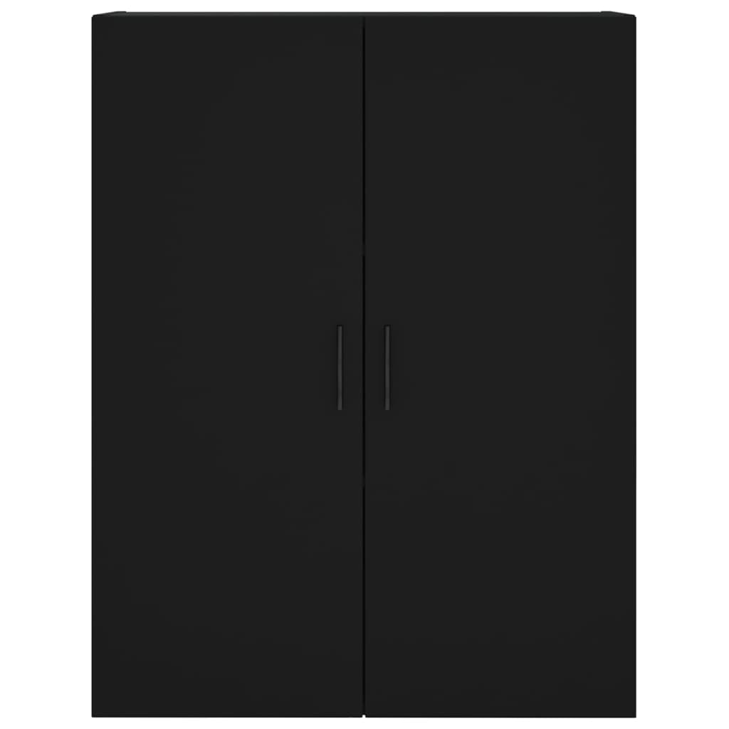 vidaXL Highboard Black 69.5x34x180 cm Engineered Wood