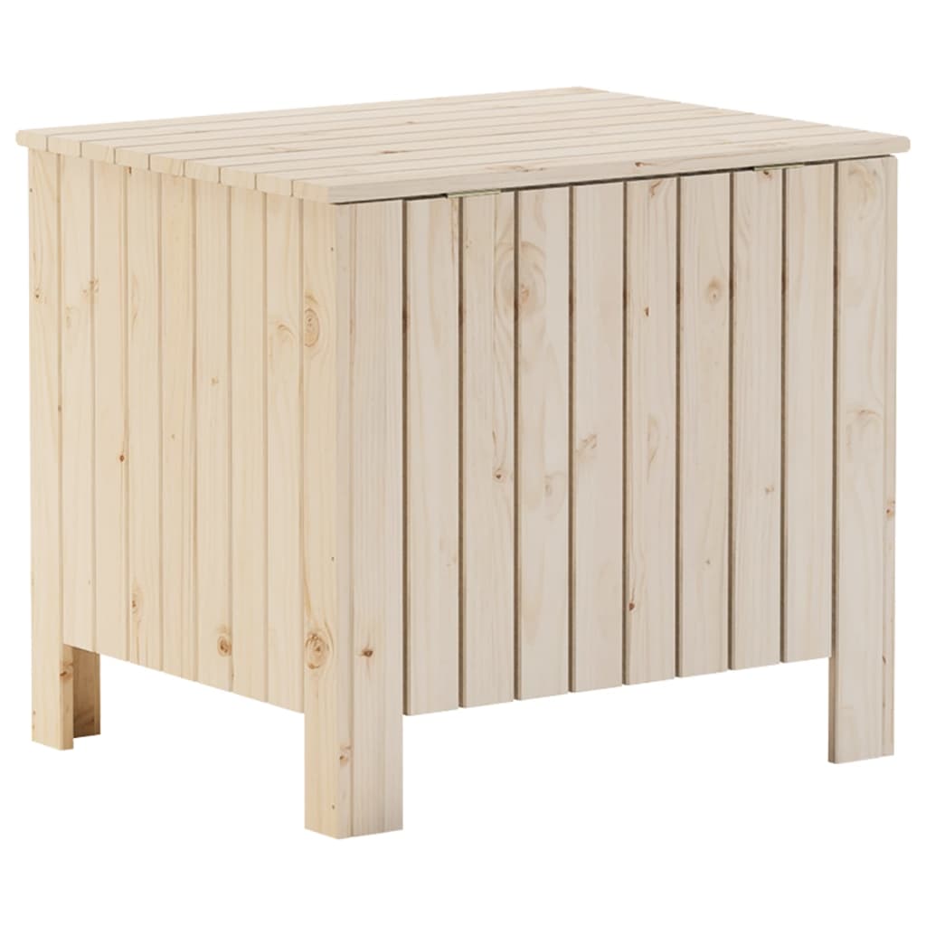 vidaXL Storage Box with Lid RANA 60x49x54 cm Solid Wood Pine