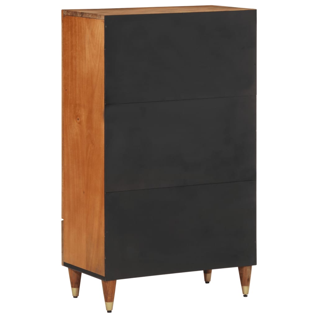 vidaXL Highboard 60x33x100 cm Solid Wood Mango