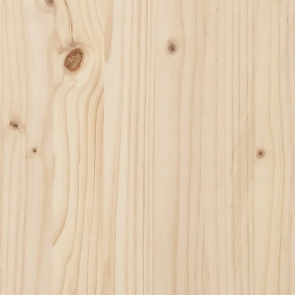 vidaXL Headboard 150 cm Solid Wood Pine