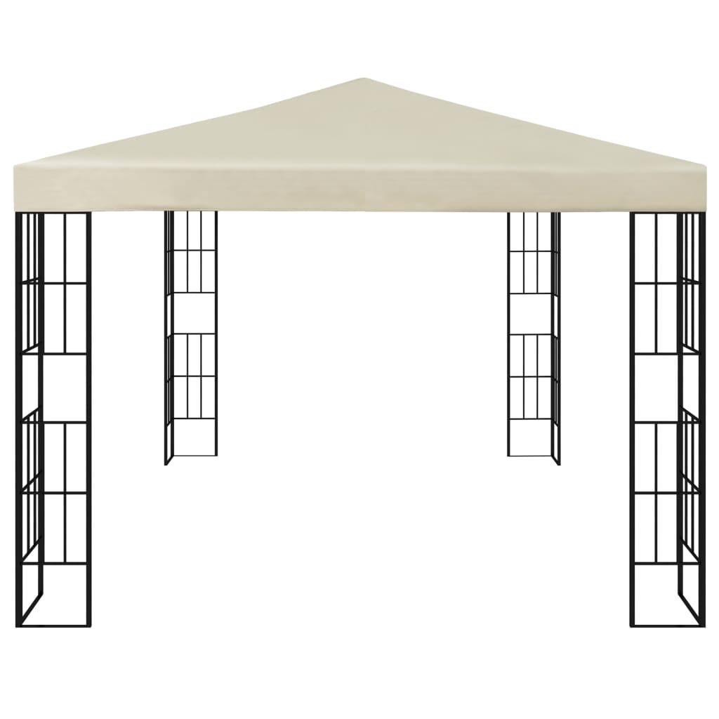 vidaXL Gazebo 3x4 m Cream