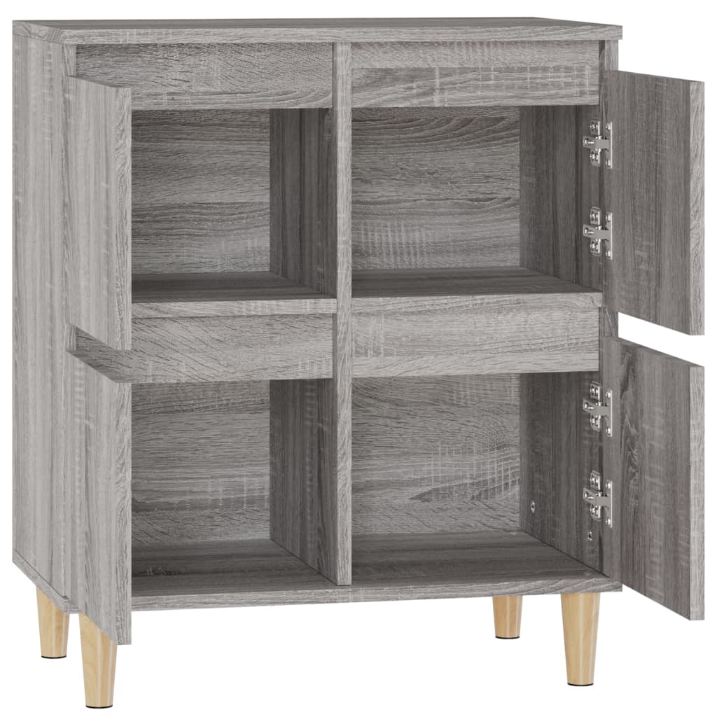 vidaXL Sideboard Grey Sonoma 60x35x70 cm Engineered Wood