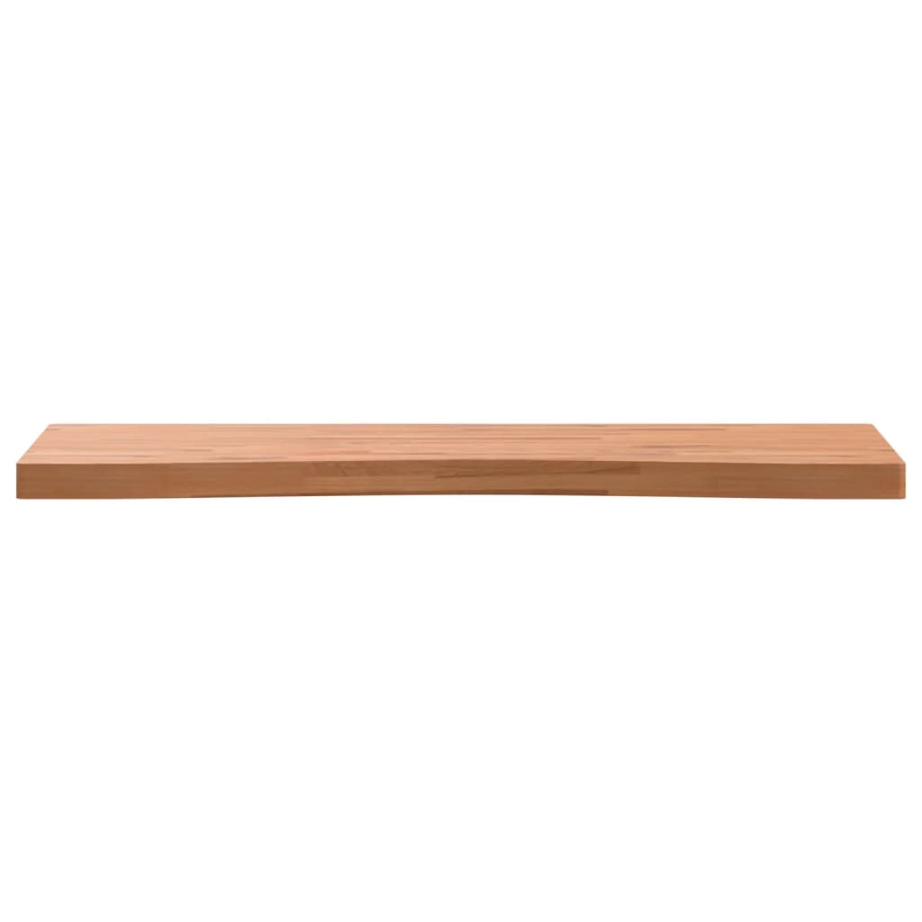 vidaXL Desk Top 100x(55-60)x4 cm Solid Wood Beech