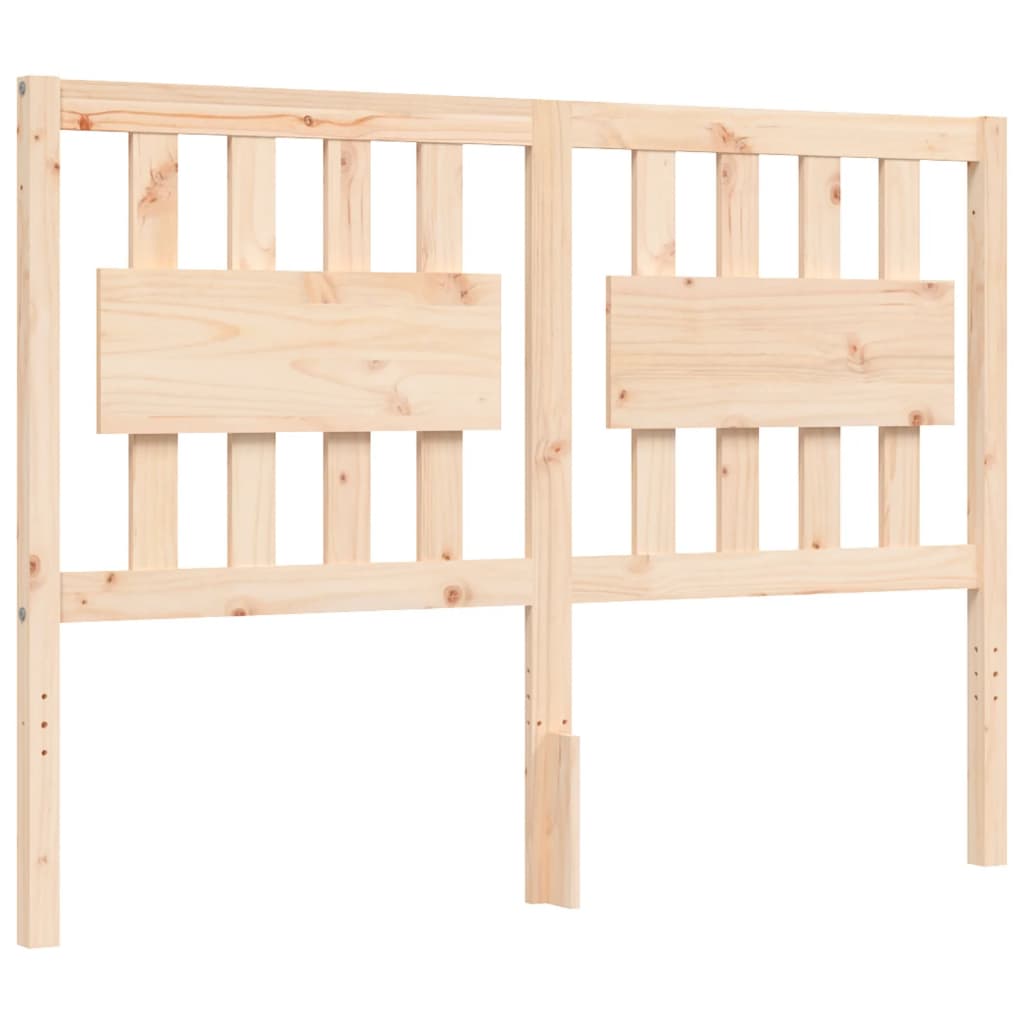 vidaXL Bed Frame without Mattress Small Double Solid Wood