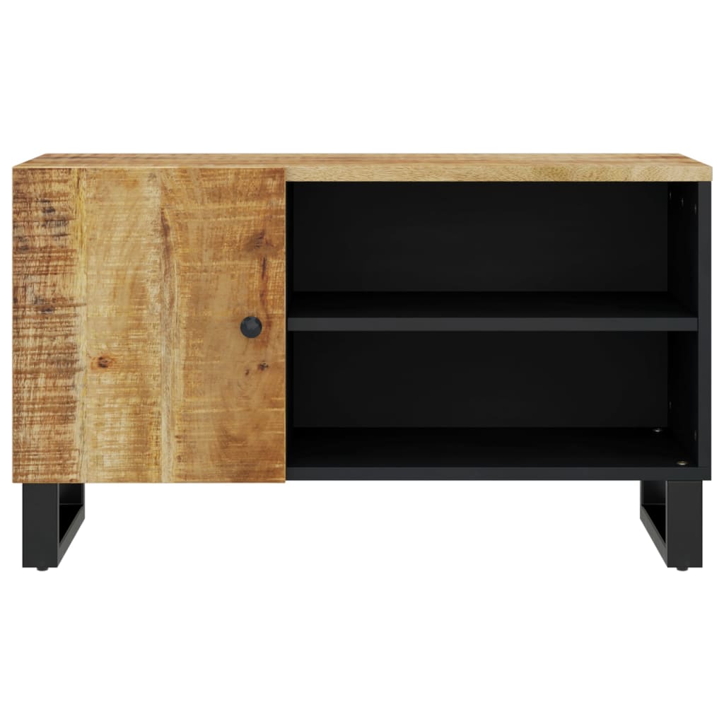 vidaXL TV Cabinet 80x33x46 cm Solid Wood Mango&Engineered Wood