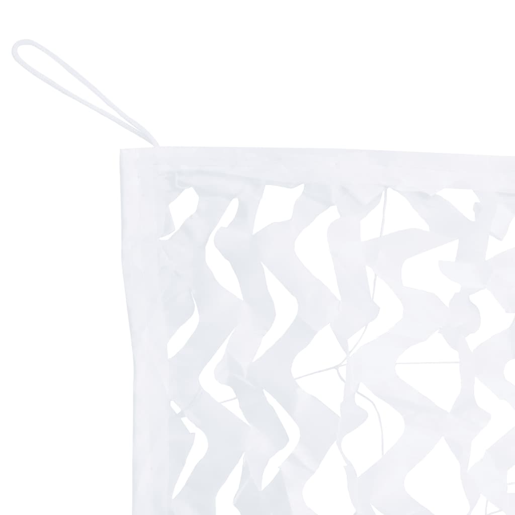 vidaXL Camouflage Net with Storage Bag 627x290 cm White