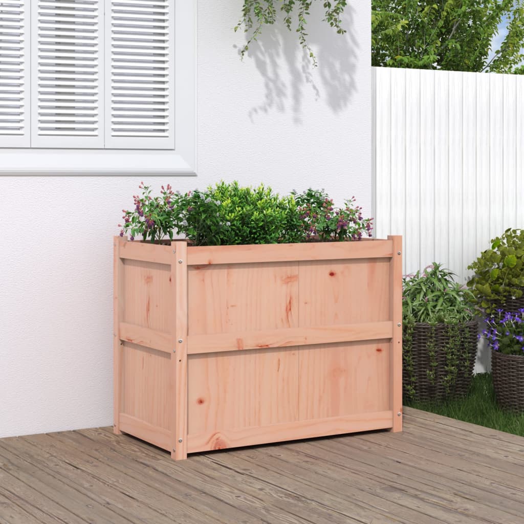 vidaXL Garden Planter 90x50x70 cm Solid Wood Douglas