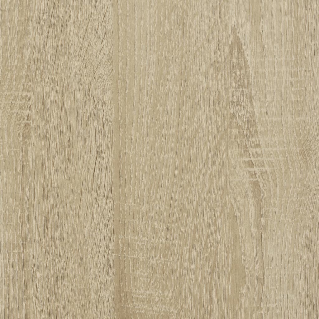 vidaXL Sideboard Sonoma Oak 100x35x75 cm Engineered Wood