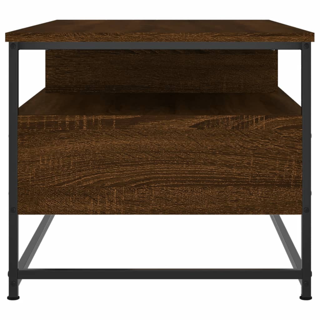 vidaXL Coffee Table Brown Oak 100x51x45 cm Engineered Wood