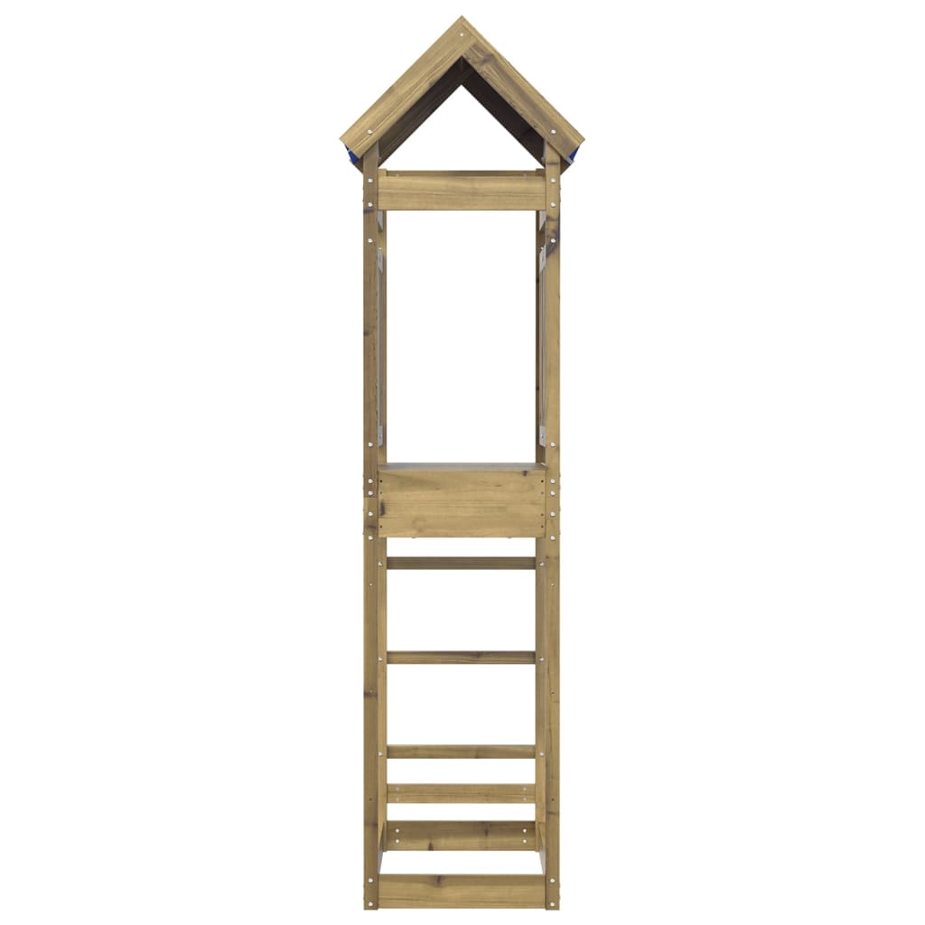 vidaXL Play Tower 85x52.5x239 cm Impregnated Wood Pine