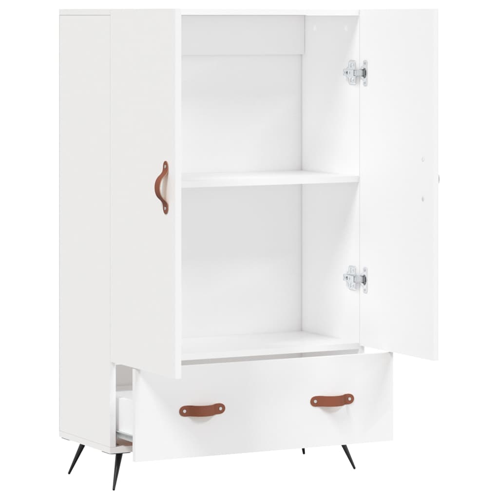 vidaXL Highboard White 69.5x31x115 cm Engineered Wood