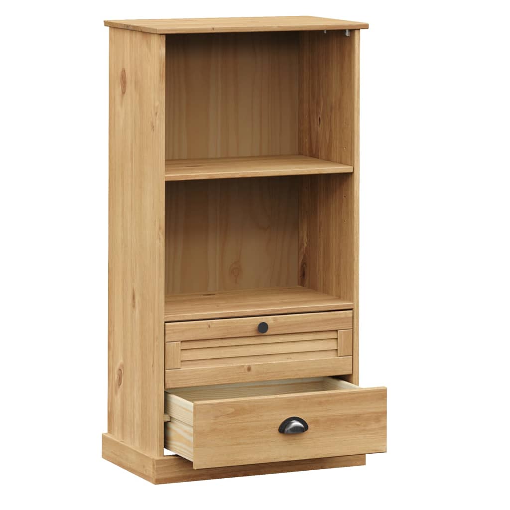 vidaXL Bookcase VIGO 60x35x114.5 cm Solid Wood Pine