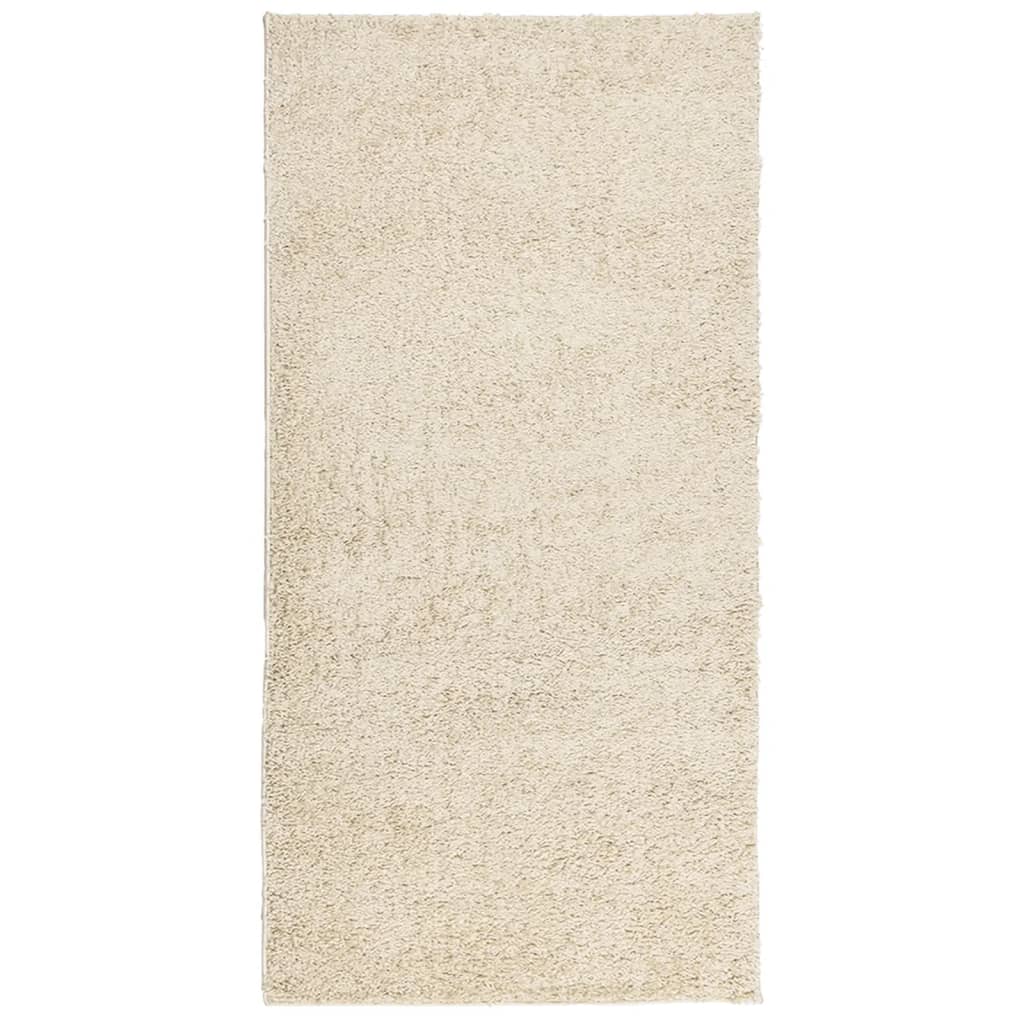 vidaXL Shaggy Rug PAMPLONA High Pile Modern Gold 100x200 cm