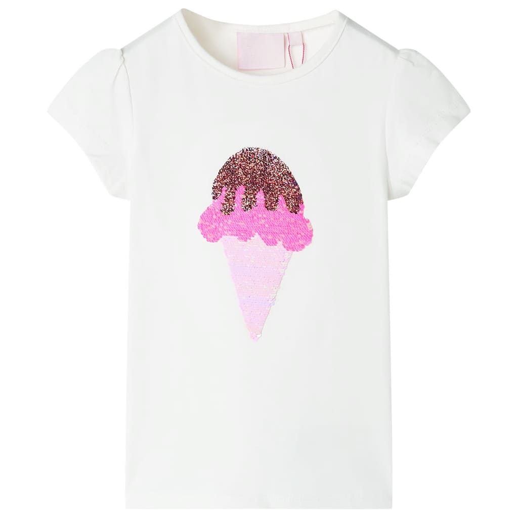 Kids' T-shirt Ecru 104