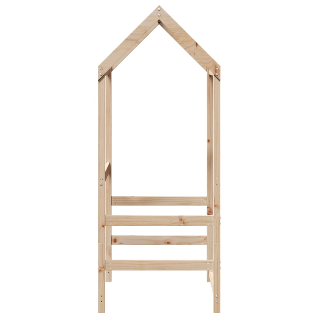 vidaXL Kids' Bed Roof 98x70x176.5 cm Solid Wood Pine