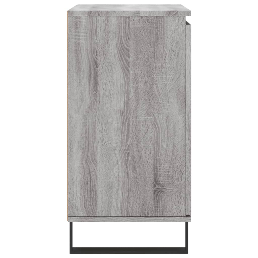 vidaXL Sideboard Grey Sonoma 60x35x70 cm Engineered Wood