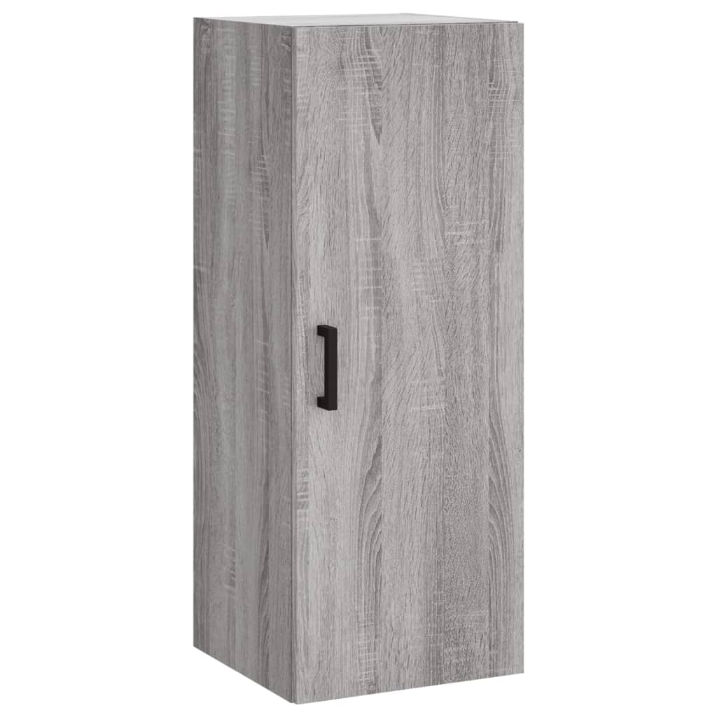 vidaXL Highboard Grey Sonoma 34.5x34x180 cm Engineered Wood