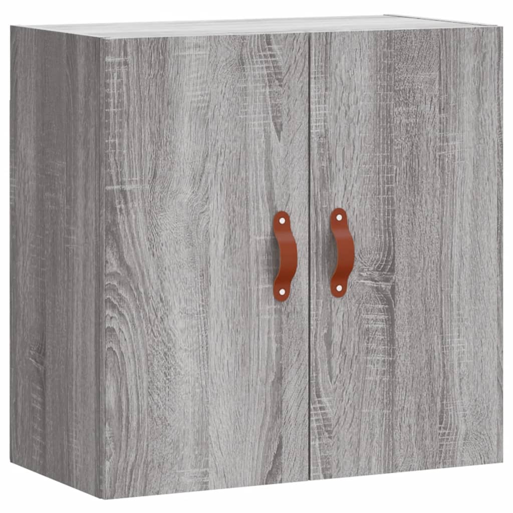 vidaXL Wall Cabinet Grey Sonoma 60x31x60 cm Engineered Wood