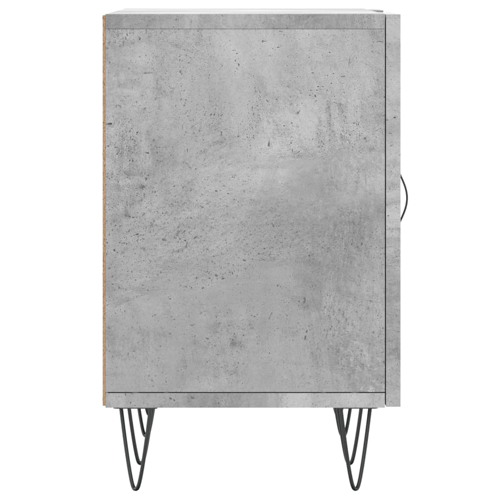 vidaXL TV Cabinet Concrete Grey 150x30x50 cm Engineered Wood