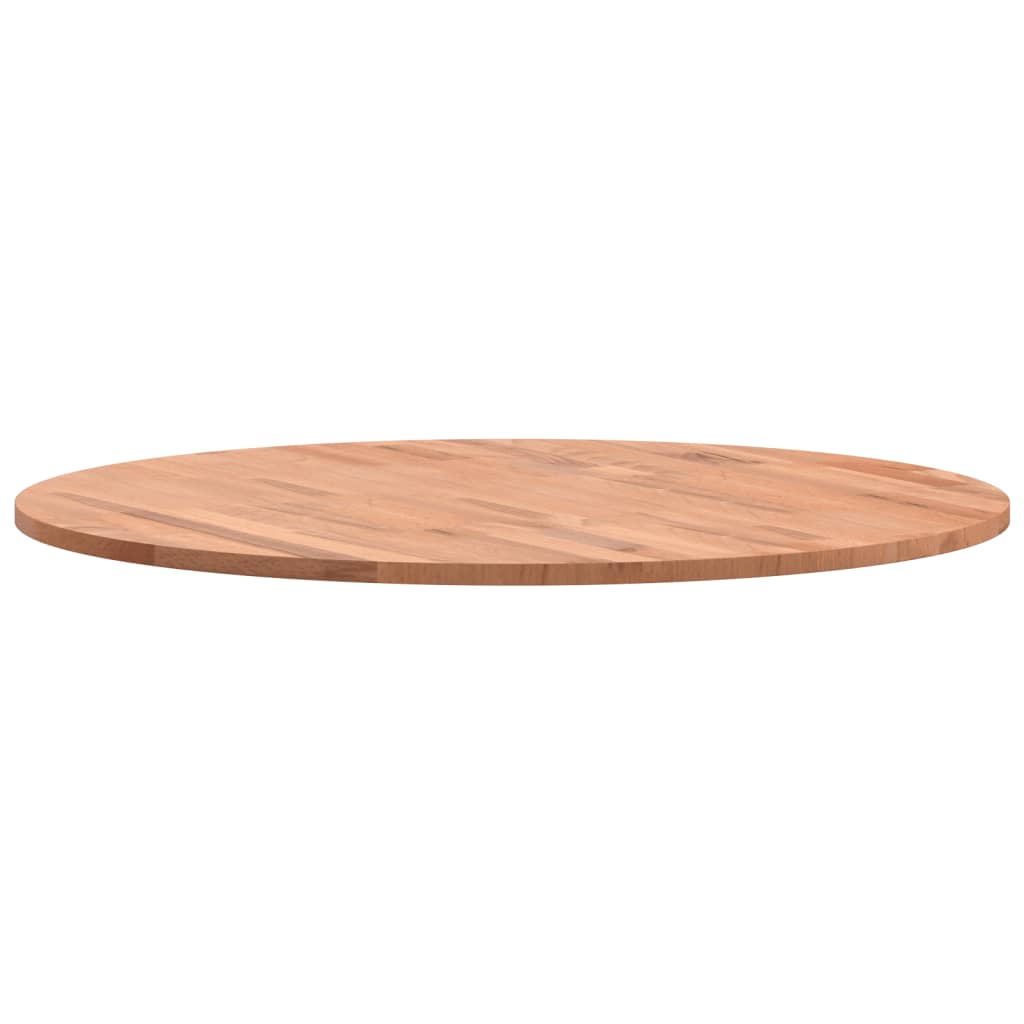 vidaXL Table Top Ø70x1.5 cm Round Solid Wood Beech