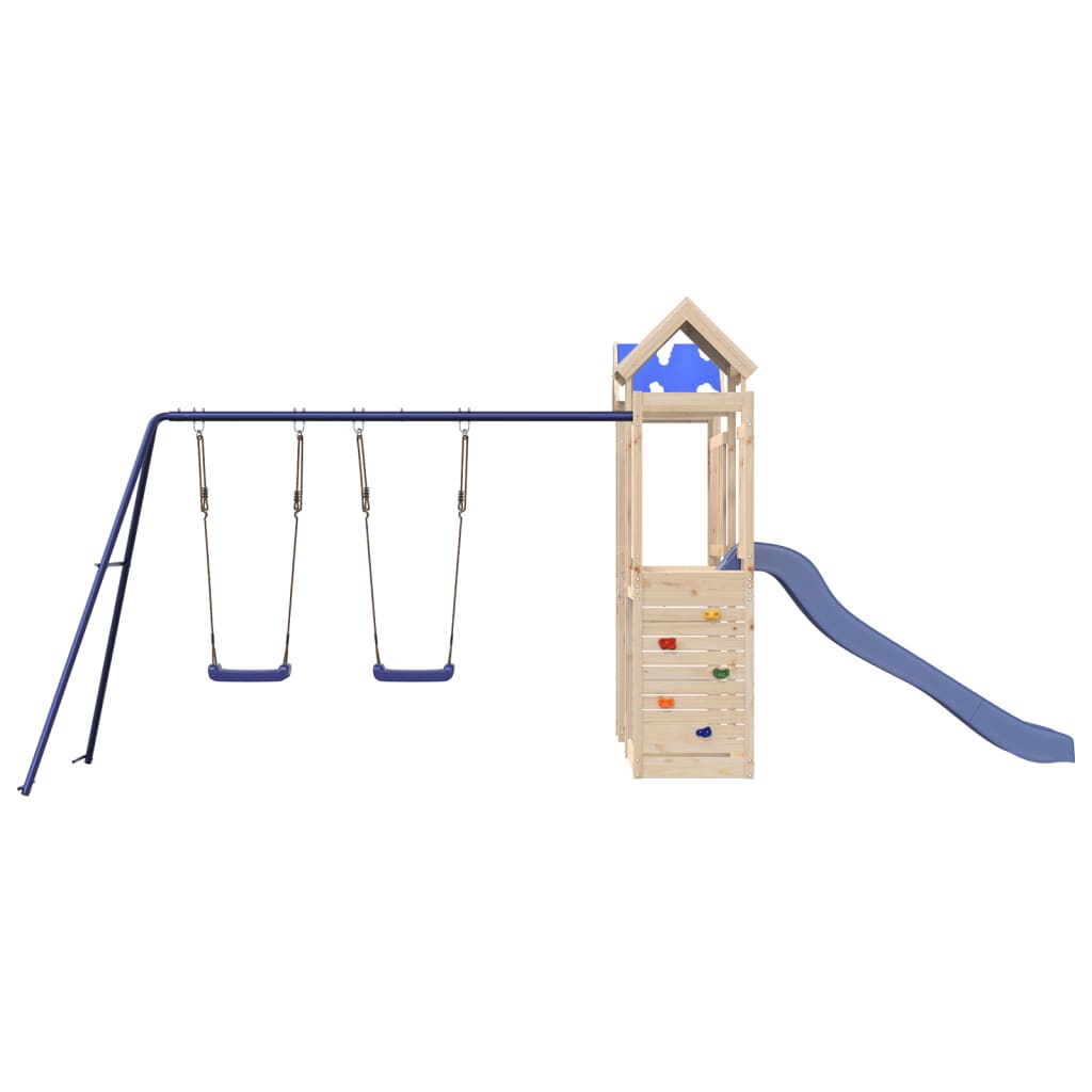 vidaXL Outdoor Playset Solid Wood Pine