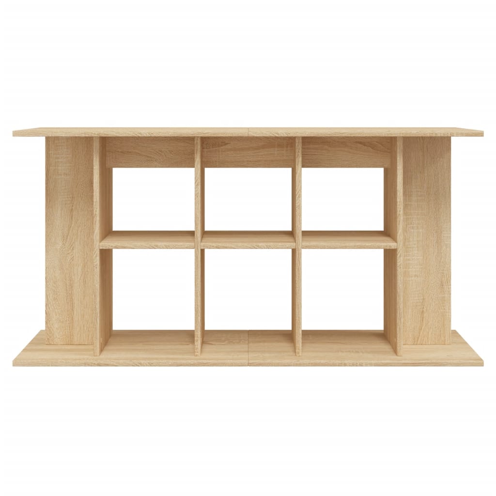 vidaXL Aquarium Stand Sonoma Oak 120x40x60 cm Engineered Wood