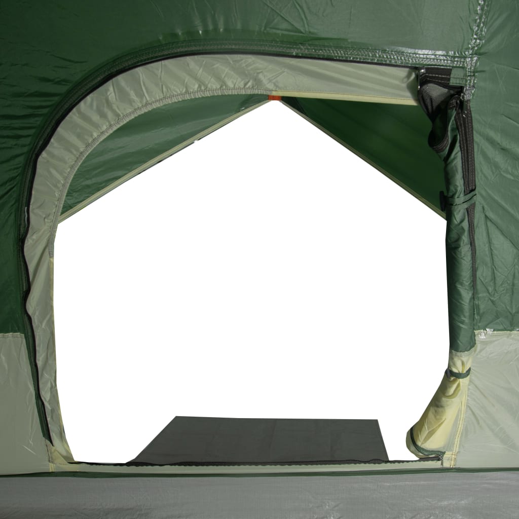 vidaXL Camping Tent Dome 2-Person Green Waterproof