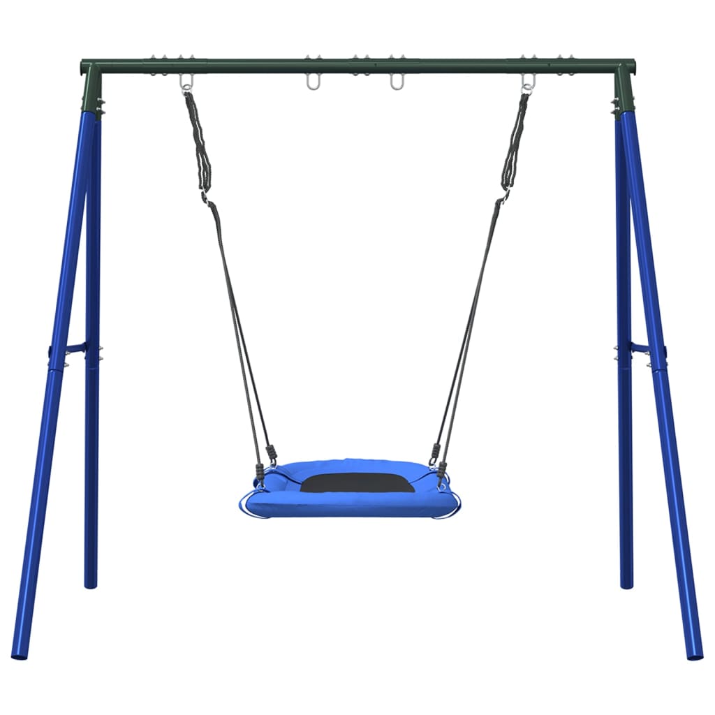 vidaXL Outdoor Swing Set with Nest Swing