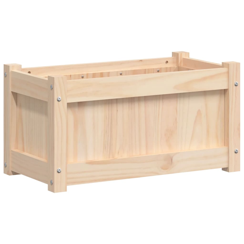 vidaXL Garden Planter 60x31x31 cm Solid Wood Pine