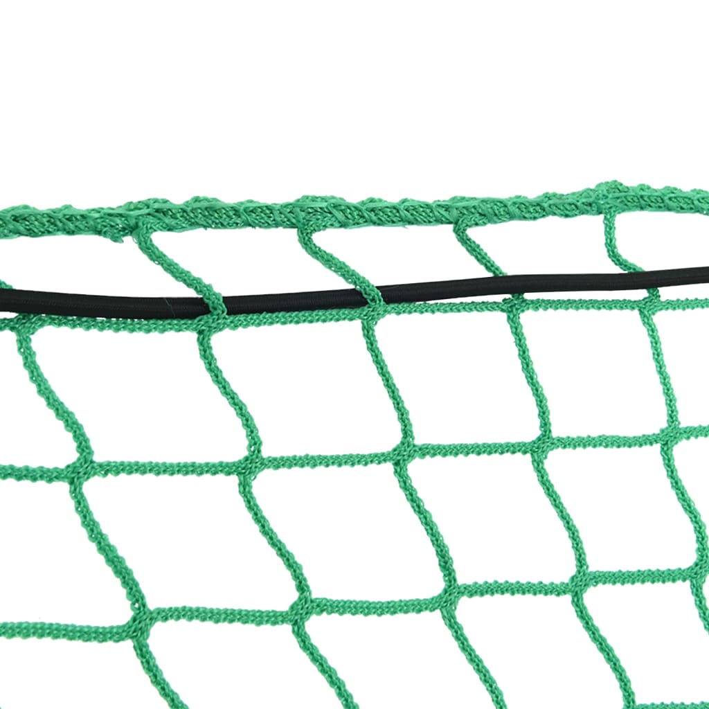 vidaXL Trailer Net with Elastic Rope Green 2.2x1.5 m PP