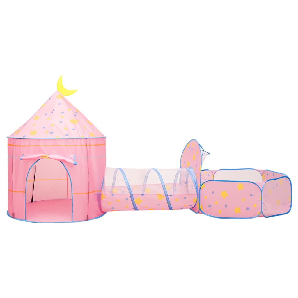 vidaXL Children Play Tent Pink 301x120x128 cm