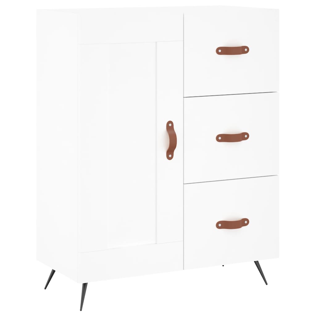 vidaXL Highboard White 69.5x34x180 cm Engineered Wood