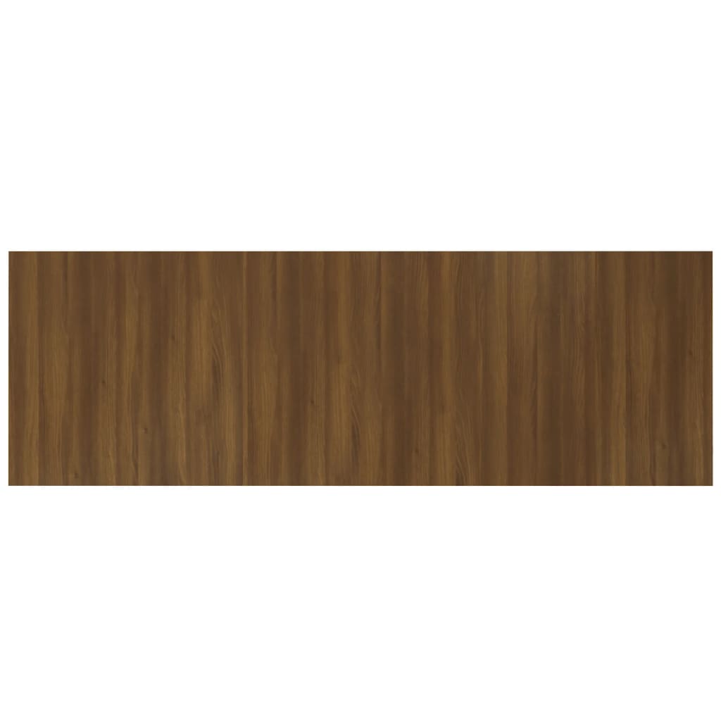 vidaXL Wall Headboard Brown Oak 240x1.5x80 cm Engineered Wood