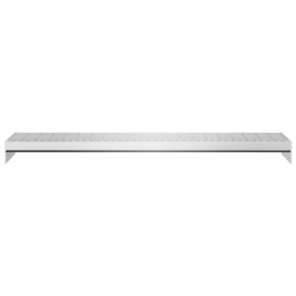 vidaXL Grate Step 90x24x7 cm Galvanised Steel