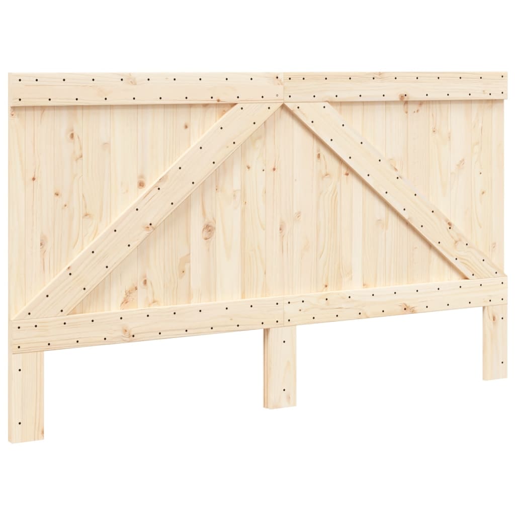 vidaXL Headboard 180x104 cm Solid Wood Pine