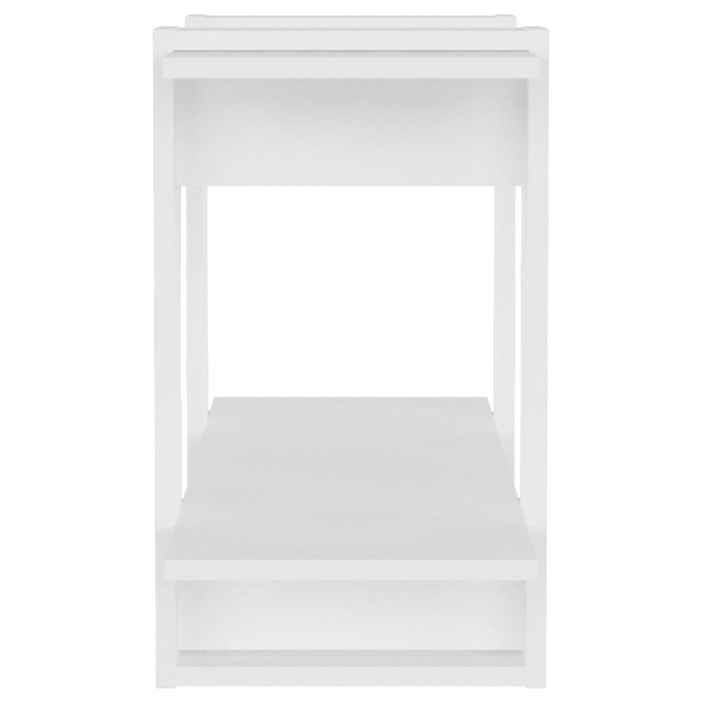 vidaXL Book Cabinet/Room Divider White 80x30x51 cm