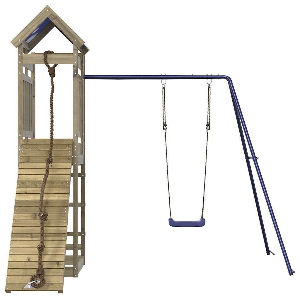 vidaXL Outdoor Playset Impregnated Wood Pine