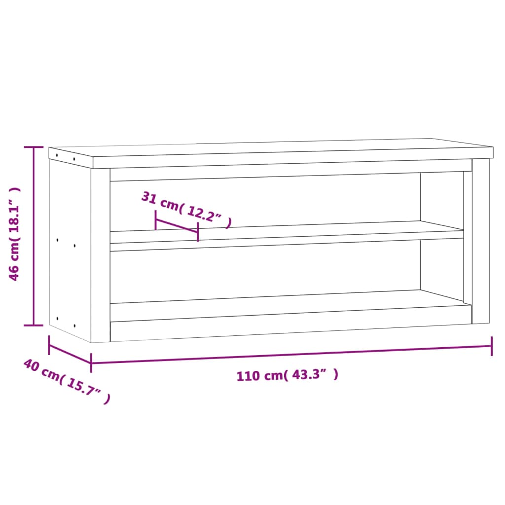 vidaXL Kitchen Wall Cabinet with Shelf Stainless Steel