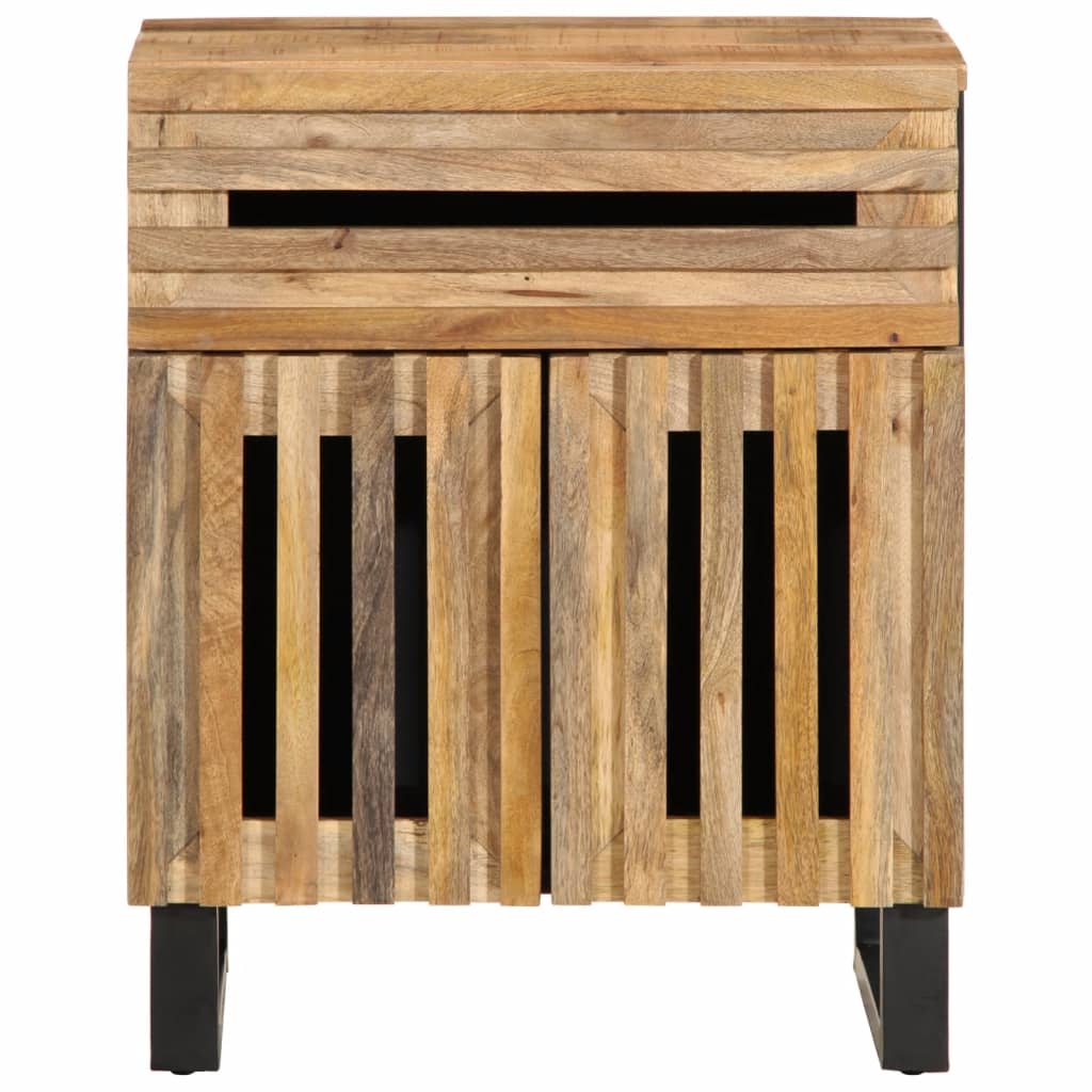 vidaXL Bedside Cabinet 50x34x60 cm Solid Wood Acacia