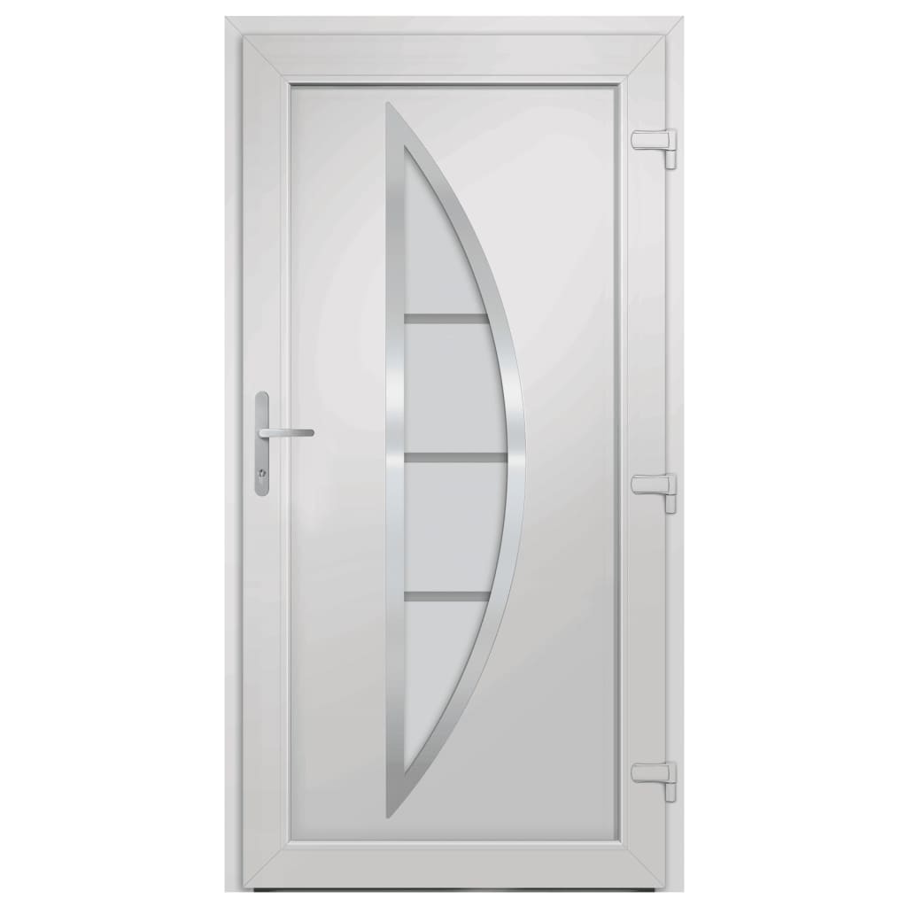 vidaXL Front Door Anthracite 88x200 cm PVC