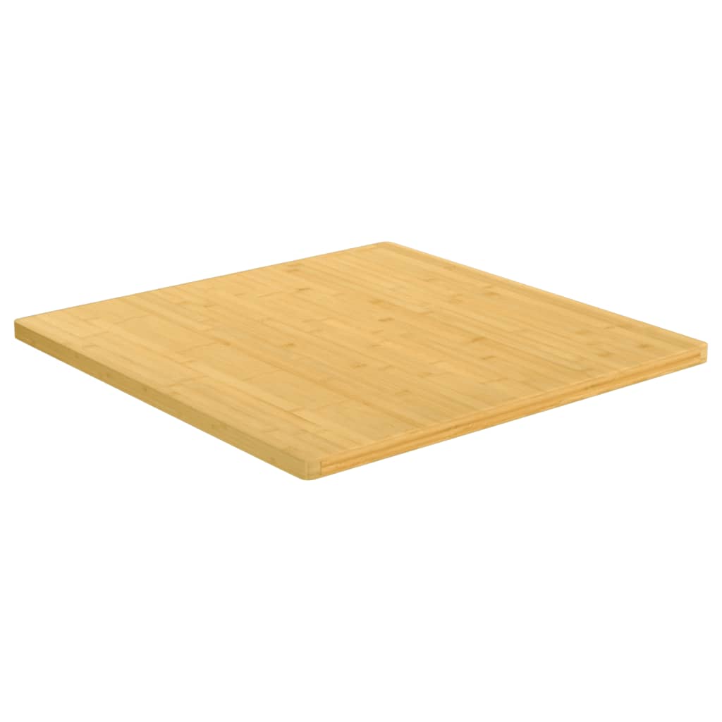 vidaXL Table Top 90x90x2.5 cm Bamboo