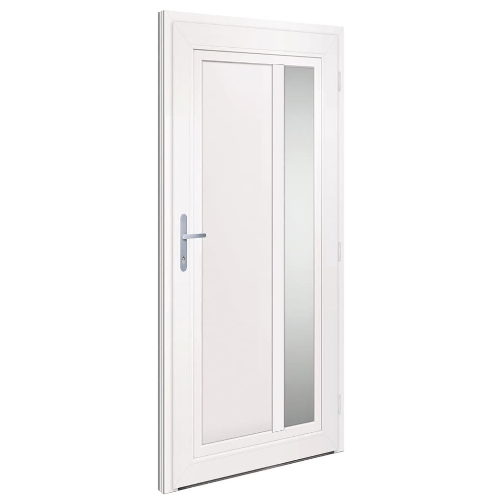 vidaXL Front Door Anthracite 98x200 cm PVC