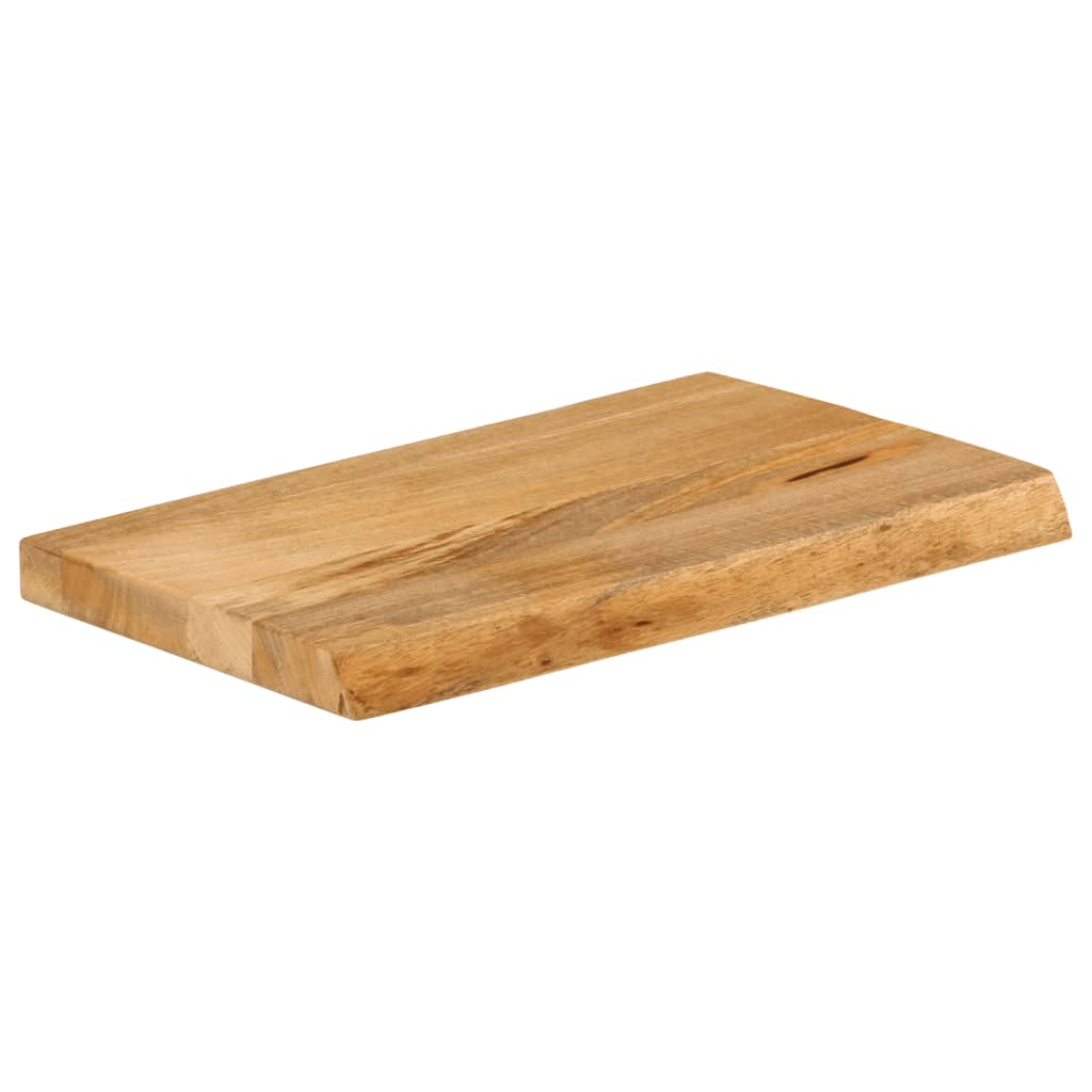 vidaXL Table Top Live Edge 60x40x3.8 cm Solid Wood Mango