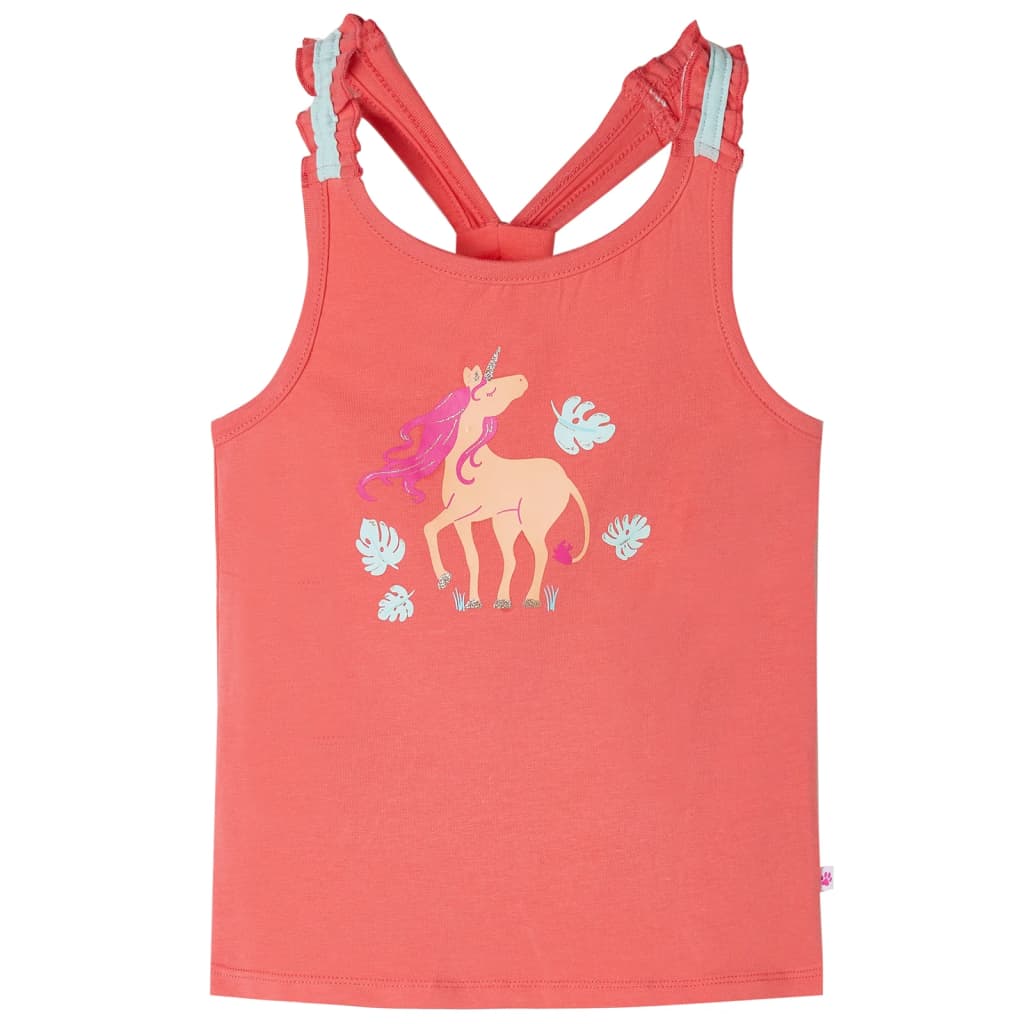 Kids' Tank Top Coral 116