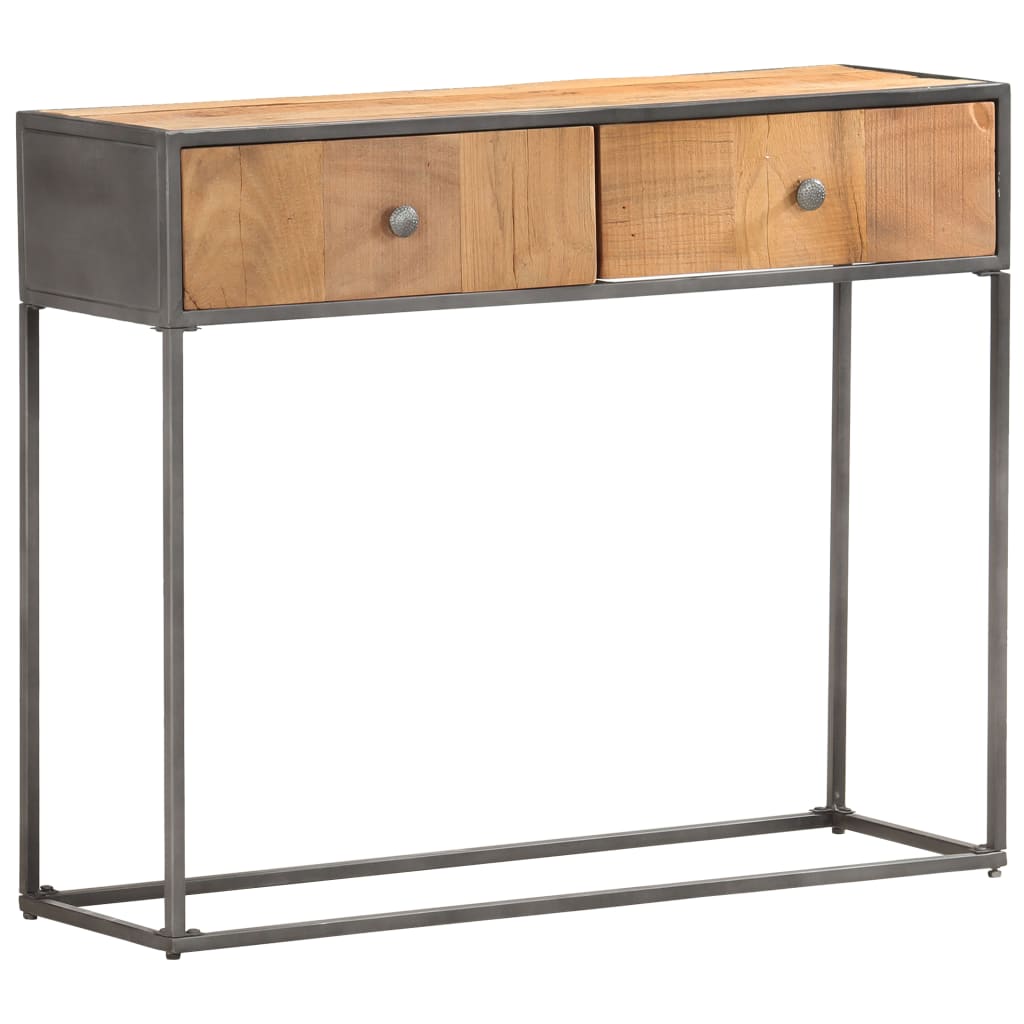 vidaXL Console Table 90x30x75 cm Solid Reclaimed Wood