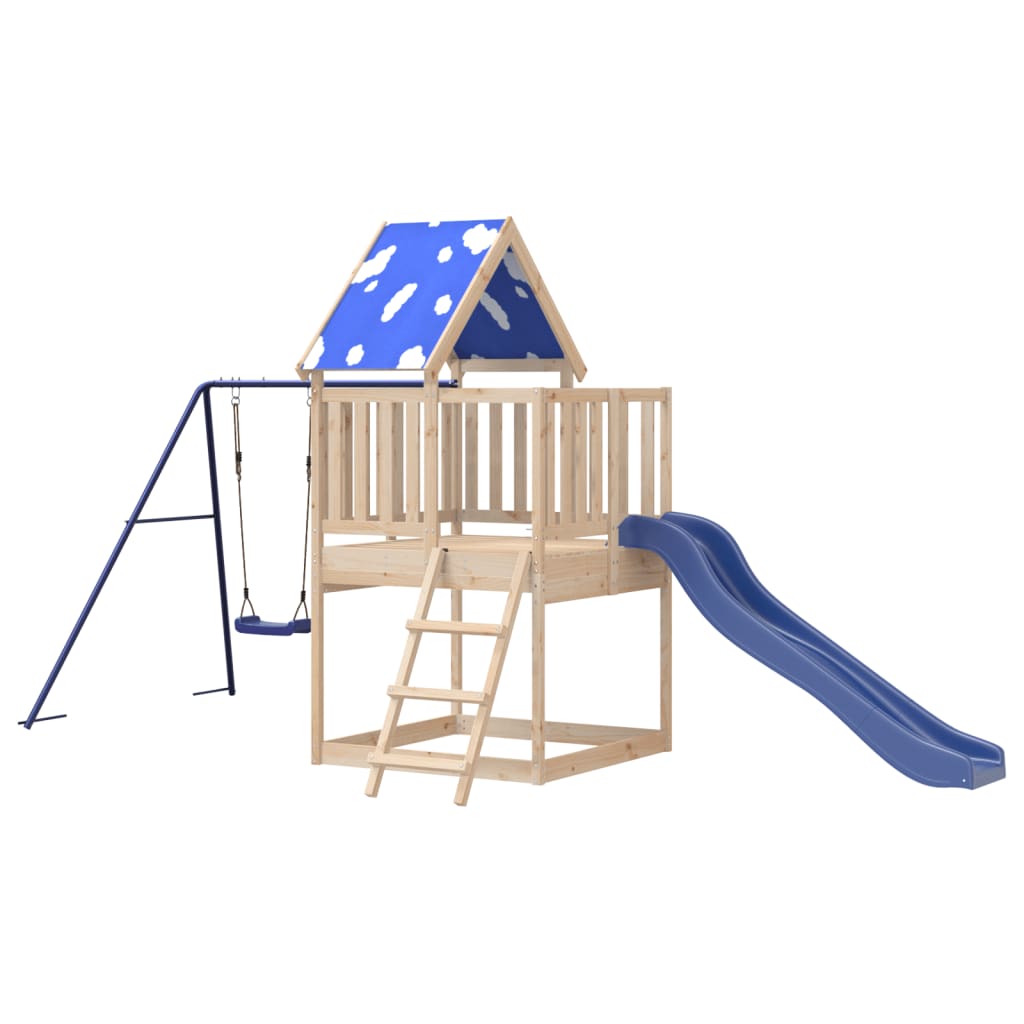 vidaXL Outdoor Playset Solid Wood Pine