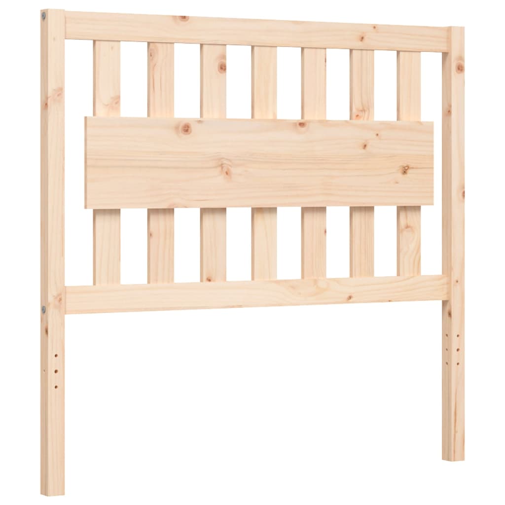 vidaXL Bed Frame without Mattress 100x200 cm Solid Wood